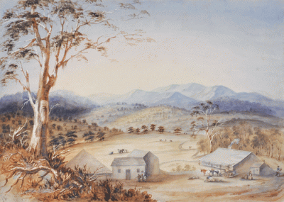 Farmers near Separation City, before the plague